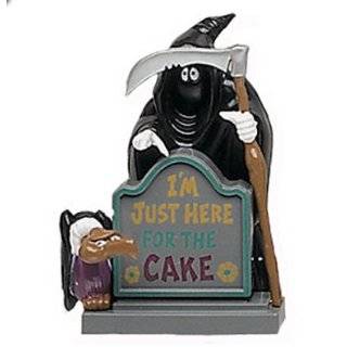 Grim Reaper Im Just Here For The Cake Cake Topper