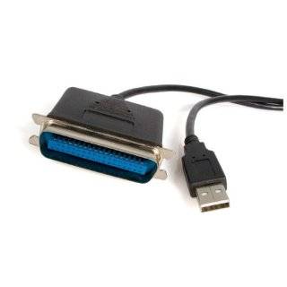 StarTech 10 Feet USB to Parallel Printer Adapter ICUSB128410 