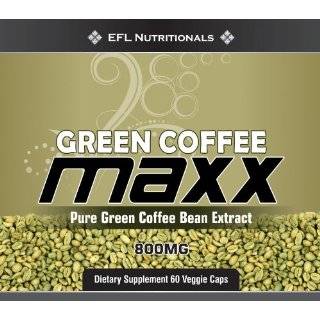   Green Coffee Bean Extract 800mg Per Capsule VegiCaps No Fillers 60