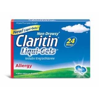 Claritin Liqui Gels Allergies, Indoor & Outdoor, 10 mg, Liquid Filled 