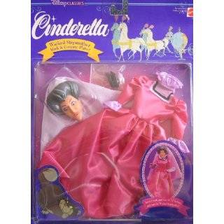 Cinderella Wicked Stepmother Mask & Costume Playset For Barbie & 11.5 