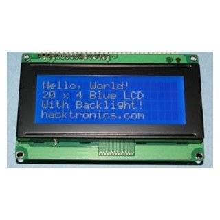 LCD Module for Arduino 20 x 4, White on Blue