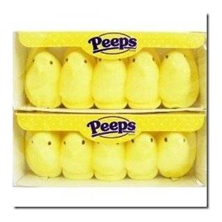 Marshmallow Peeps Pink Easter Bunnies 12ct  Grocery 