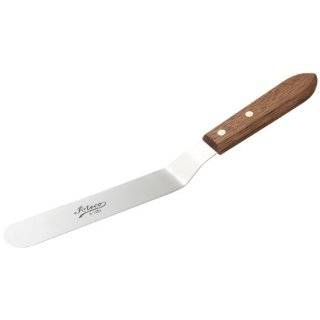 Ateco Wood Handle Spatula   4 Ateco Natural Wood Spatulas