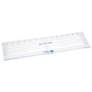  Fiskars 3 Inch by 18 inch Clear Acrylic Quilting Ruler 