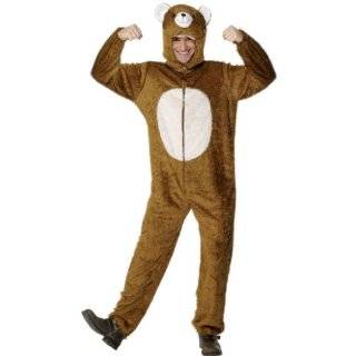  Adults Teddy Bear Halloween Costume (One Size) Clothing