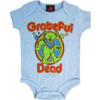 Grateful Dead Retro Dancing Bear Creeper Infant Onesie