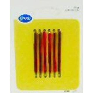    Goody Assorted Color Bobby Pins ~ 6 Pcs (26701) (Pack of 2) Beauty
