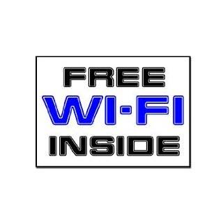 Free Wi Fi Inside   Business Sign   Car, Truck, Notebook, Vinyl Decal 