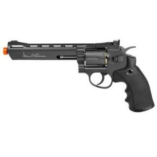 Dan Wesson 6 CO2 Airsoft Revolver, Grey airsoft gun