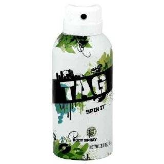  Tag Body Spray for Men Spin It 3.5 Oz Beauty