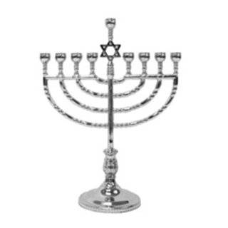   Judaica Deluxe Multicolor Chanukah Candles, Box of 45