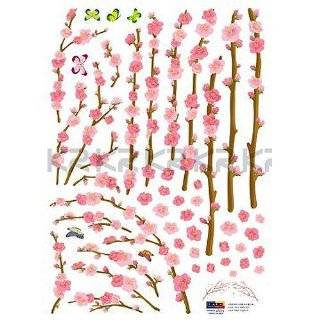 Cherry Blossom Time   Loft 520 Home Decor Vinyl Mural Art Wall Paper 