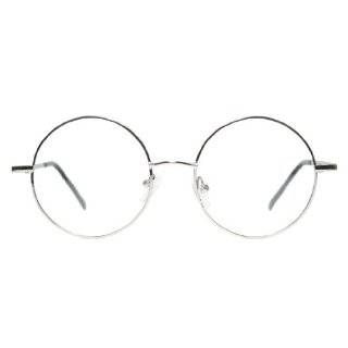    Full rim metal round eyeglasses frame ( Mid Size) Clothing