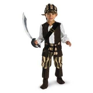   of the Seven Seas Childs Captain Black Costume, Small Toys & Games