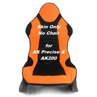  AK Designs AK 100 Rocker Gaming Chair (Gray/Black Skin 