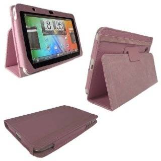 Sprint HTC EVO View 4G & HTC Flyer Tablet Leather Case   Pink   SRX 