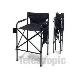   Chair with Side Table, Cup Holder, Carry Handles, Side Storage Bag