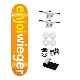 Enjoi Weiger Helvetica 7.75 Skateboard Deck Complete
