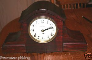 Seth Thomas Antique Westminster Mantle Mantel Clock No 89 w Pendulum