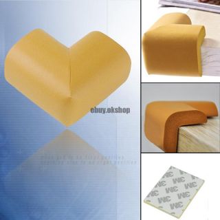 4X Baby Kids Safety Softener Table Furniture Edge Guard Protector Corner Cushion