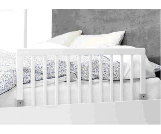 Baby Dan Wooden Bed Guard Rail White Baby Child Toddler Kids Bedding Safety BN
