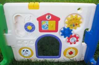 Today's Kids 6 Panel Play Yard Gate Pen GUC