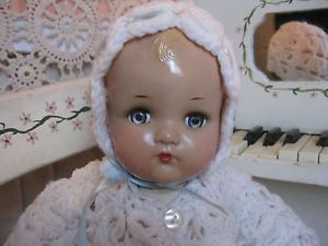 19" Alexander Antique Vintage Composition Cloth Baby Doll Vintage Clothes