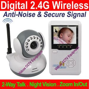 Digital Wireless Baby Monitor Camera WiFi Video Audio Night Vision for Baby Care
