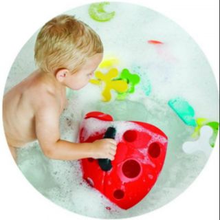 New Super Scoop Bath Toy Organizer Toddler Baby Kid Bath Tub Toys Storage Bin
