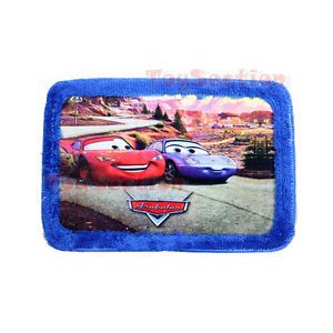 Pixar Cars Lightning McQueen Finn McMissile Soft Home Bath Rug Mat Floor Carpet