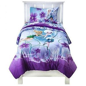 New Disney Fairies Tinkerbell The Secret of The Wings Twin Bedding Set 4 Pcs