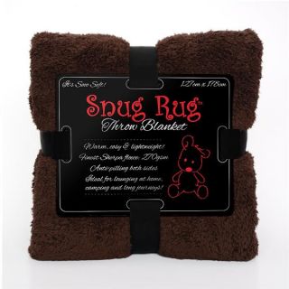 Genuine Snug Rug ™ Luxury Blanket Warm Soft Throw Fleece Official 270gsm Sherpa