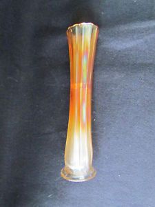 Bud Vase Marigold Carnival Glass