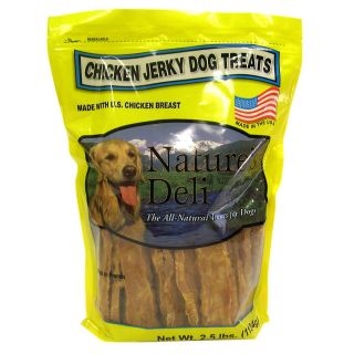 Nature's Deli Chicken Jerky Dog Treats 2 5 Lbs