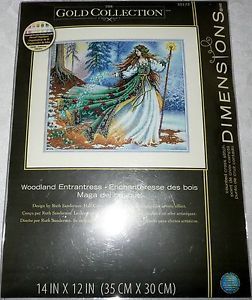 Dimensions Counted Cross Stitch Kit Woodland Enchantress Gorgeous