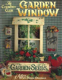 Decorative Painting Pattern Book Garden Window by Country Club