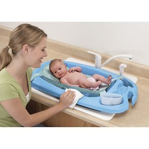 New Portable Cradle and Cute Safe Comfort Baby Infant Toddler Bath Tub Free SHIP