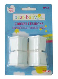 4 Corner Cushions Baby Edge Protector Safety Desk Table Softener Glass Kid Child