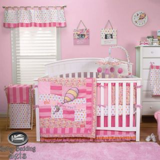Trend Lab Baby Girl Dr Suess Theme Crib Nursery Bedding Accessories Quilt Set