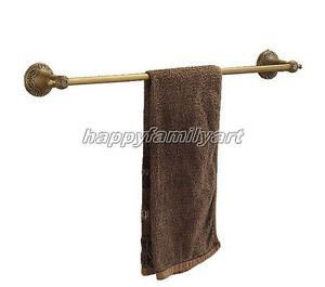 Bathroom Accessory Wall Mounted Antique Brass Bathroom Towel Bar YBA045 U