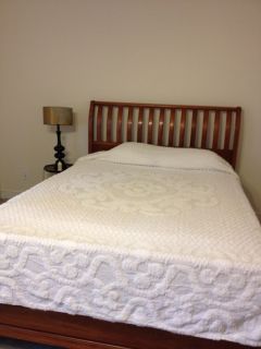 Gorgeous Vintage Chenille Bedspread Queen Blanket Bedding