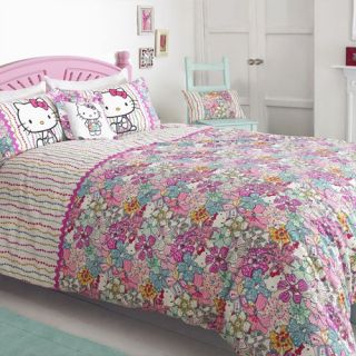 Designer Hello Kitty Mauvy Lilac Girls Bedding Duvet Cover Set or Cushion