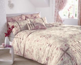 ESCADA Blossom Pink Floral Duvet Quilt Cover Bedding Sets Bundles