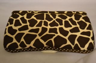 Giraffe Print Travel Baby Wipes Case Shower Cosmetics Pencil Arts and Craft Case