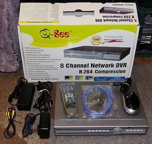 Q See 8 Channel Surveillance Security DVR Model QSDR008RTC Brand New 