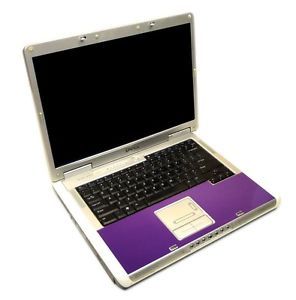 D107B1 Purple Dell Inspiron 6000 Intel Pentium M 1 60GHz 1GB 60GB Laptop