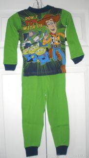 Disney Toy Story 3 Boys 2pc Sleepwear Pajama PJ Set 4 8