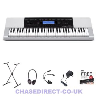 Casio CTK 4200 Digital Electric Piano Keyboard Stand Headphones Power Supply