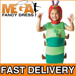 The Very Hungry Caterpillar Kids Book Week Child Fancy Dress Costume Age 2 3 4